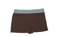 Men's  China Imported  Briefs  Material- Micro Fiber ,Color - Mix Plain Color,  Size - Free Size - Free Size, 12