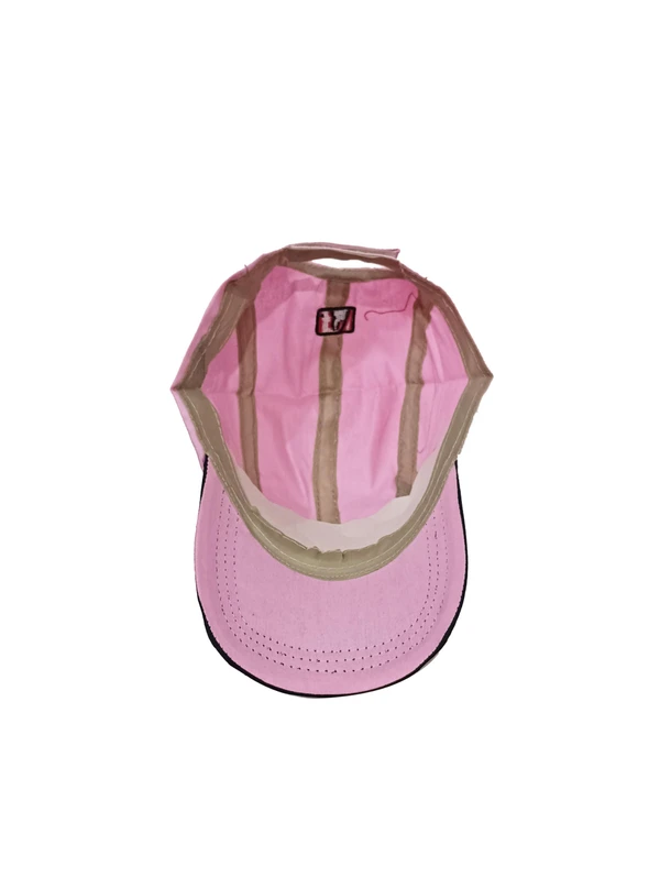 Mens Cotton Embrodary Logo Cap Color - Pink  Color Cap Fitting � Velcro - 24