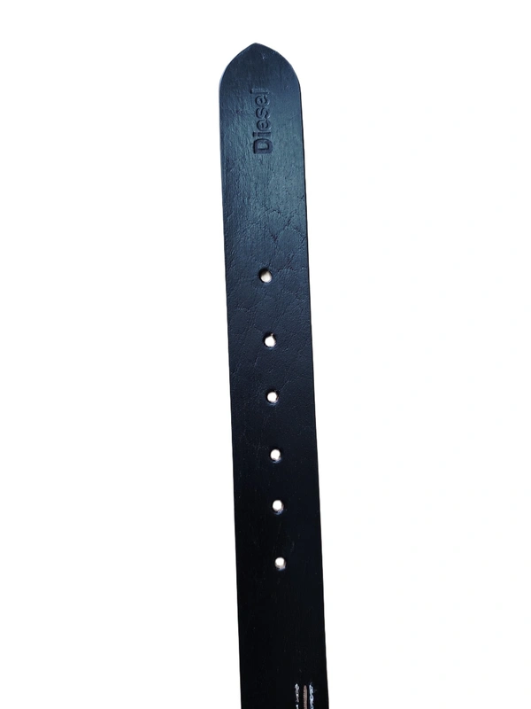 40 MM MEN'S GENUINE LEATHER BLACK COLOR BELT SIZE-42-52(6 SIZE) - FREE SIZE, 6