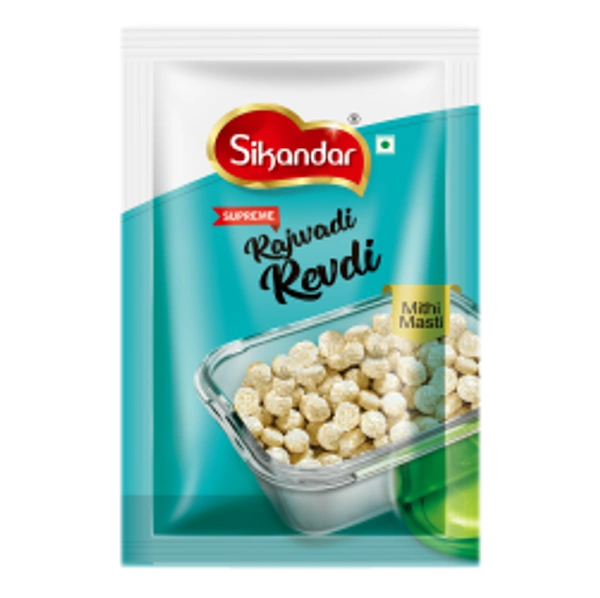 Sikandar Rajvadi Revdi (Gud Revdi) 200g - Foil Pack