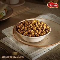 Sikandar  Premium Roasted Haldi Chana (Turmeric Whole Chickpeas with Husk) 400g - Foil Pack