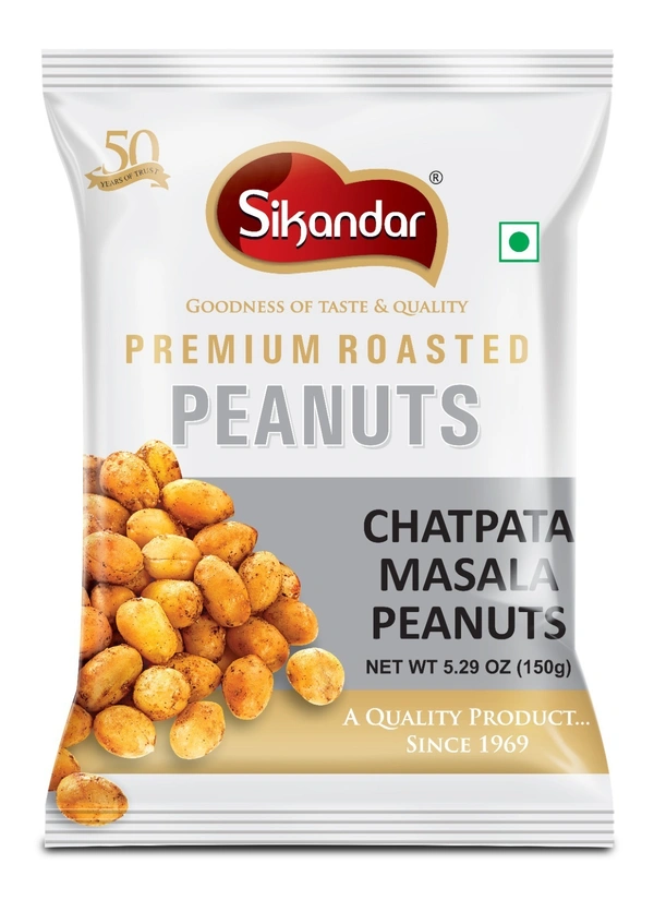 Sikandar Combo of Classic Salted, Chatpata Masala, Tandoori and Black Paper Flavour 600g - Foil Pack