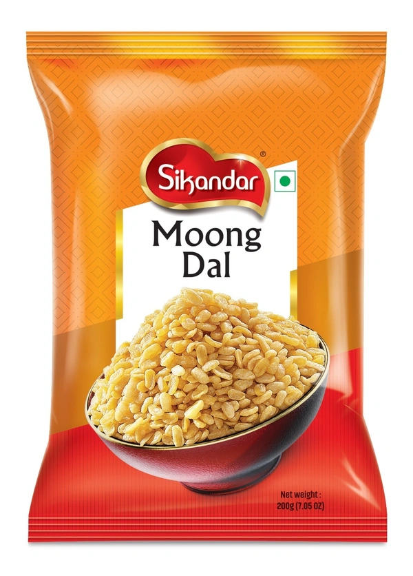 Sikandar Brand Moong Dal - Foil Pack