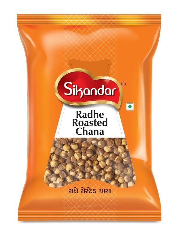 Sikandar  Premium Radhe Roasted Chana 200g - Foil Pack