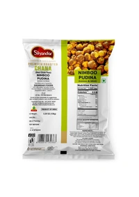 Sikandar Premium Roasted Chickpeas (Chana) Nimboo Pudina (Lemon Mint) Flavour 150 Gram - Foil Pack