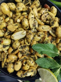 Sikandar  Premium Roasted Peanuts Nimboo Pudina (Lemon Mint) Flavour 150g - Foil Pack