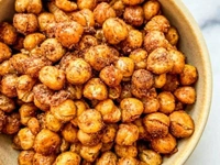 Sikandar  Premium Roasted Spicy Daliya (Spicy Chickpeas) 200g - Foil Pack