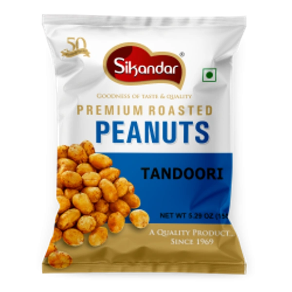 Sikandar Combo of Classic Salted, Chatpata Masala, Tandoori and Black Paper Flavour 600g - Foil Pack