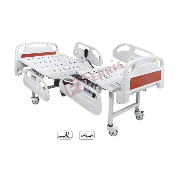 Function Electric ICU Hospital Bed with Hand Remote & ABS Panels |Fowler bed Electrical (FHF004)
