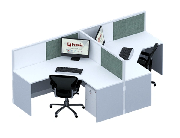 02 SEATER WORK STATION PW1-04