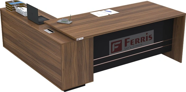 OFFICE TABLE WITH FIX SIDE UNIT PT2-02