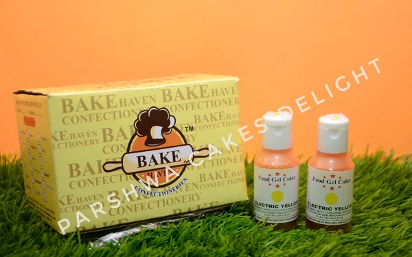 BAKEHAVEN GEL COLOUR - ELECTRIC YELLOW