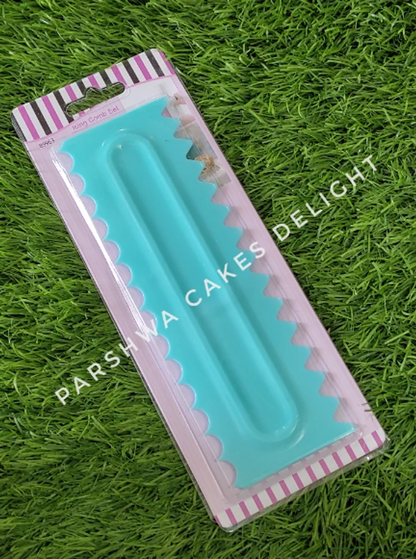 PLASTIC ICING COMBO SCRAPER - DESIGN 5