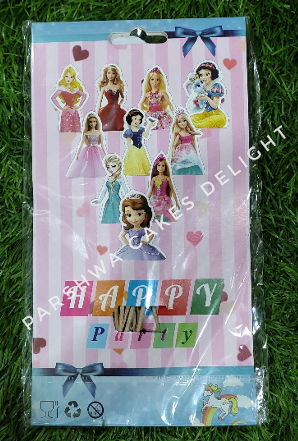 PAPER TOPPER - 10 PCS, BARBIE