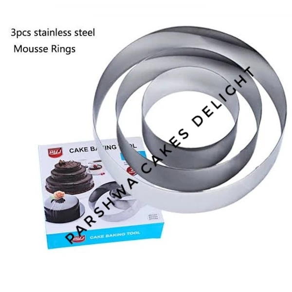 STAINLESS STEEL CAKE RING - CIRCLE