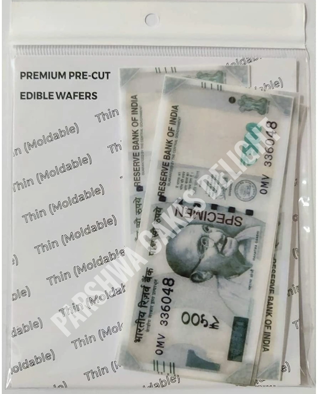 EDIBLE CUT OUTS 500 NOTE
