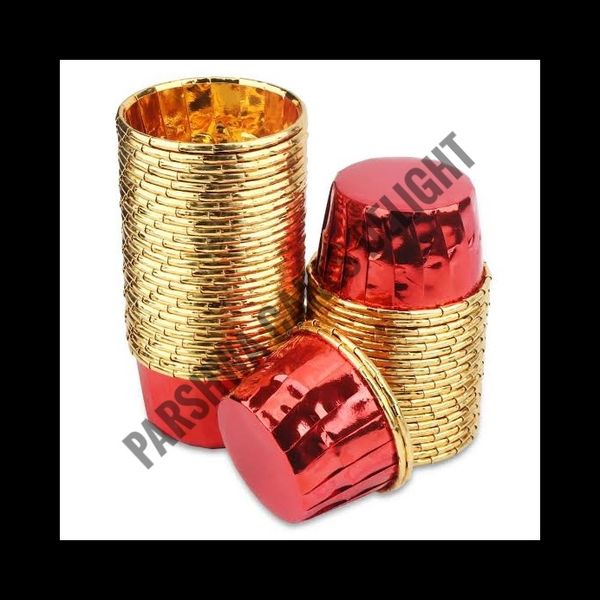 Metallic Foil Paper Cake Baking Cups