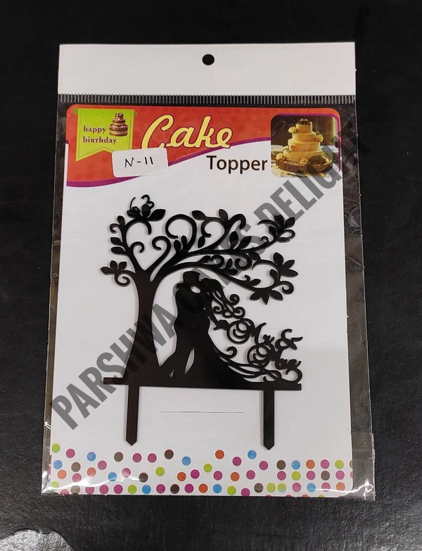 ACRYLIC TOPPER N - 4.5 INCH, 11