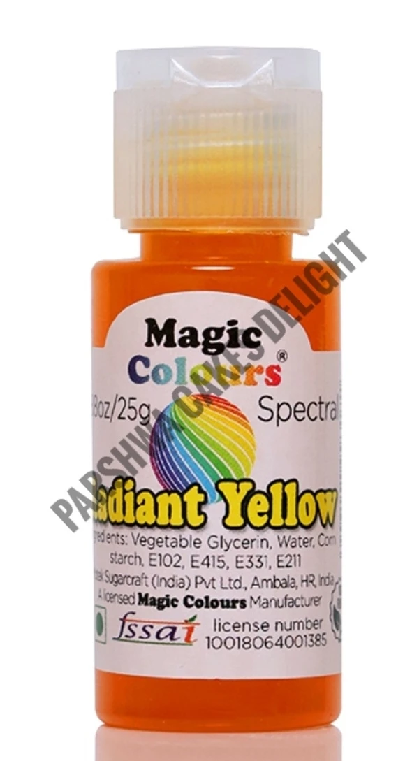 Magic Colours SPECTRAL MINI GEL COLOUR - RADIANT YELLOW, 25G