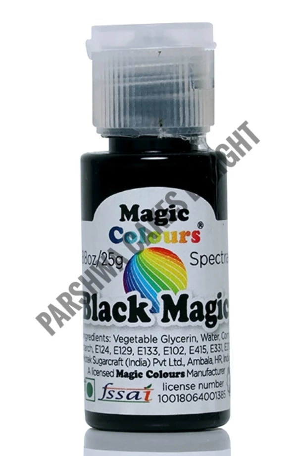 Magic Colours SPECTRAL MINI GEL COLOUR - 25 G, BLACK MAGIC