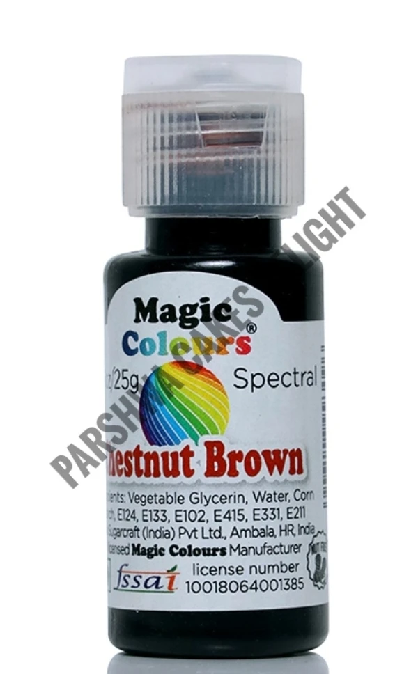 Magic Colours SPECTRAL MINI GEL COLOUR - CHESTNUT BROWN, 25G