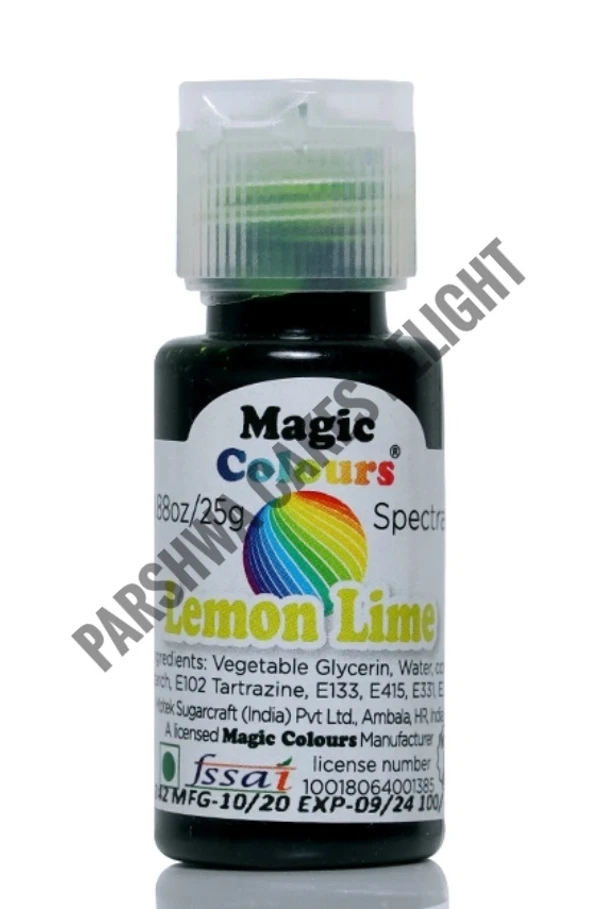 Magic Colours SPECTRAL MINI GEL COLOUR - LEMON LIME, 25G