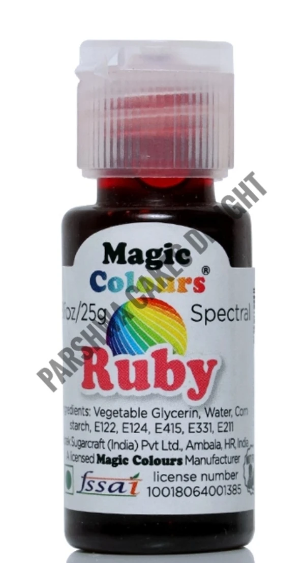 Magic Colours SPECTRAL MINI GEL COLOUR - RUBY, 25G