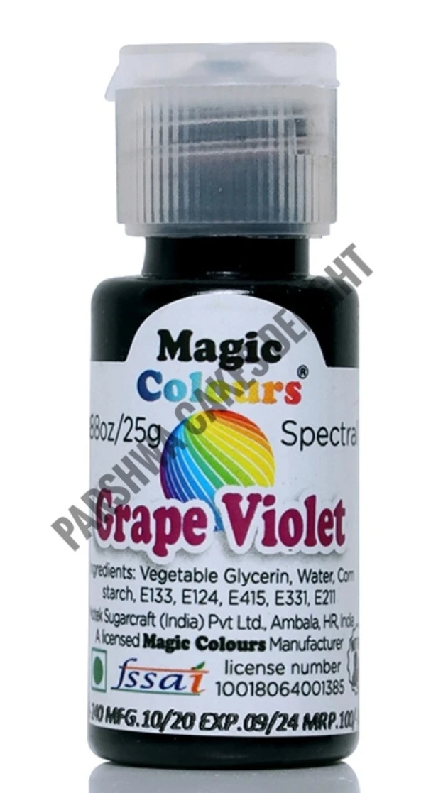 Magic Colours SPECTRAL MINI GEL COLOUR - GRAPE VIOLET, 25G