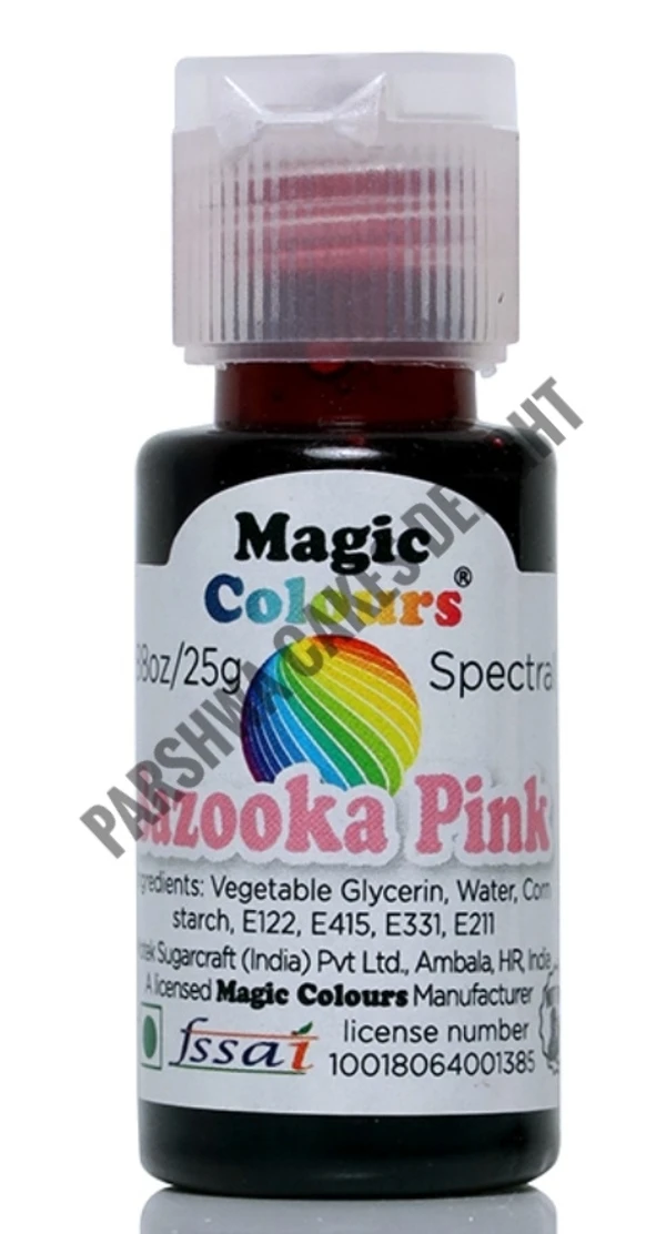 Magic Colours SPECTRAL MINI GEL COLOUR - BAZOOKA PINK, 25G