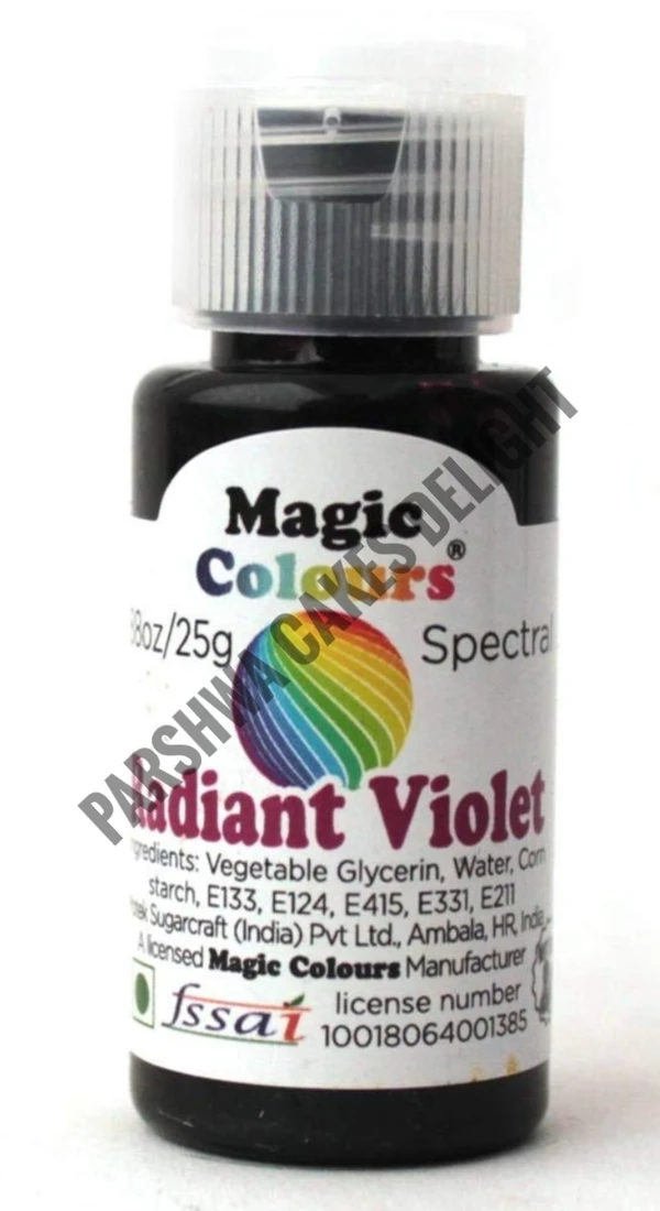 Magic Colours SPECTRAL MINI GEL COLOUR - RADIANT VIOLET, 25 G