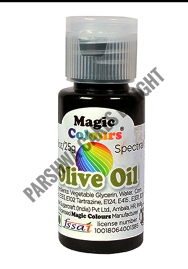 Magic Colours SPECTRAL MINI GEL COLOUR - OLIVE OIL, 25G