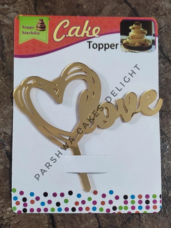 ACRYLIC TOPPER N - 4.5 INCH, 18