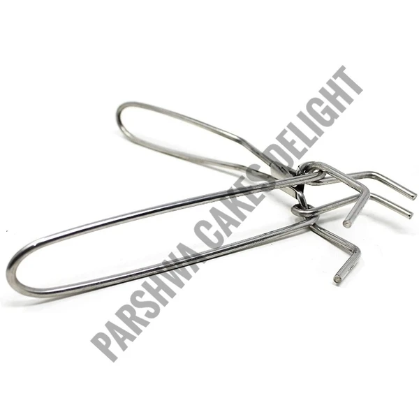 STAINLESS STEEL PAKKAD - 21CM