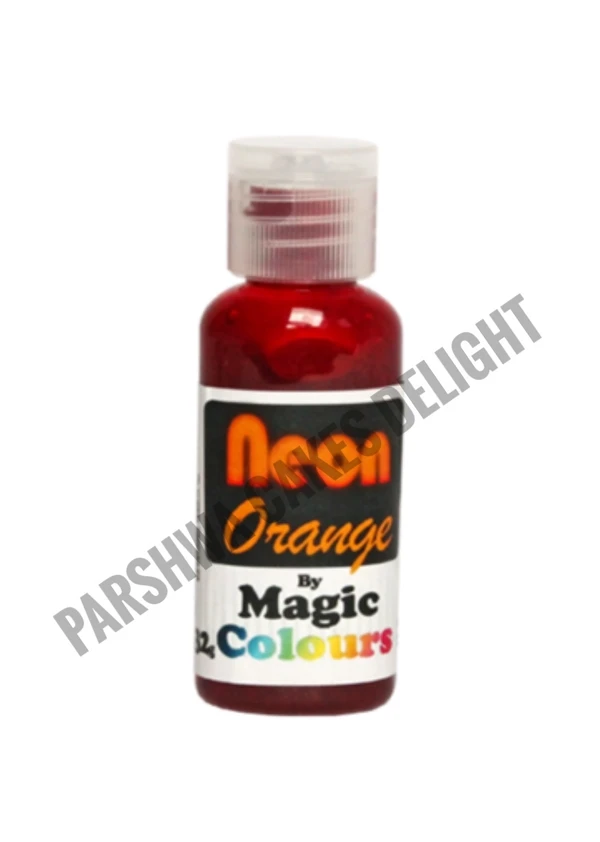 MAGIC COLOURS NEON GEL COLOUR - NEON ORANGE