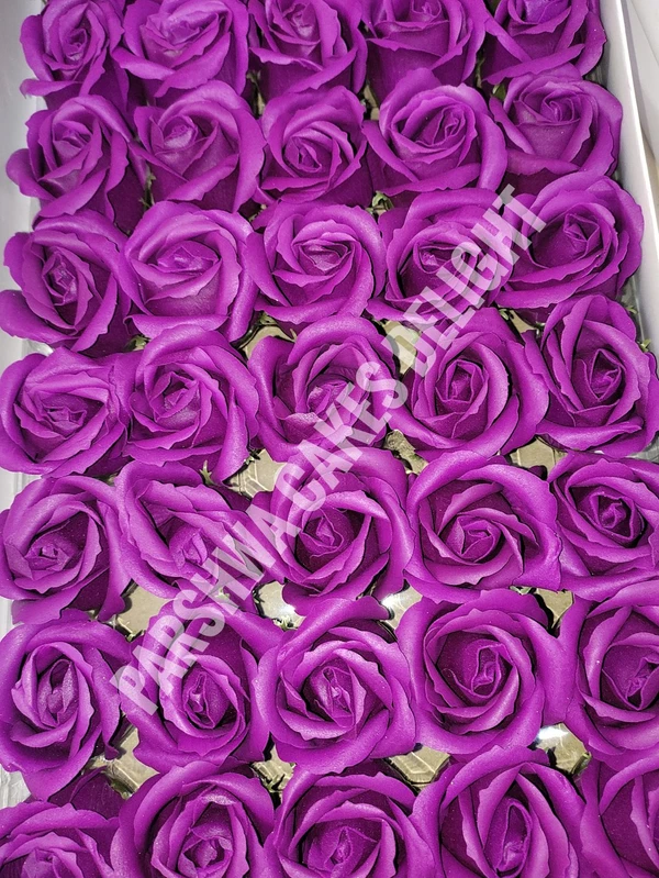 FRAGRANCE ROSES  - GRAPE VIOLET, 4 PCS PACK