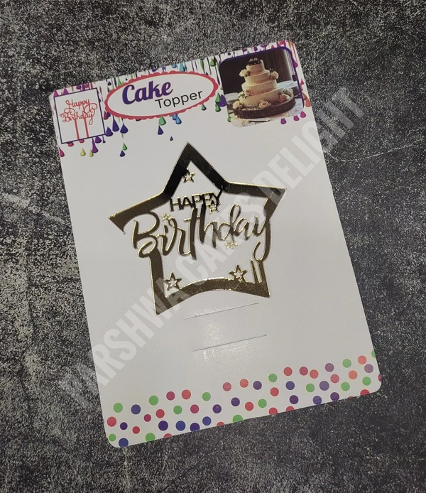 ACRYLIC TOPPER HB - 65 STAR