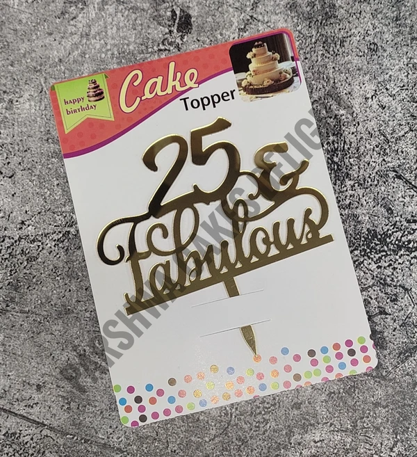 ACRYLIC TOPPER N - 4.5 INCHES, 55