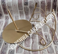 SINGLE TIER CHANDELIER - GOLD
