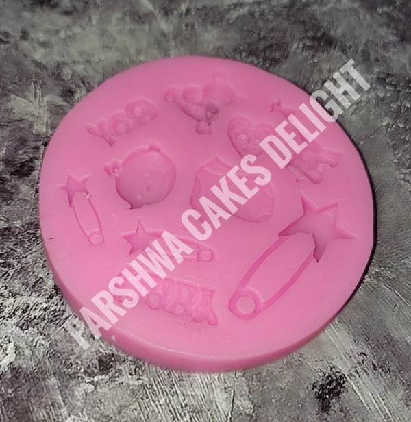 BABY SHOWER MOULD PINK