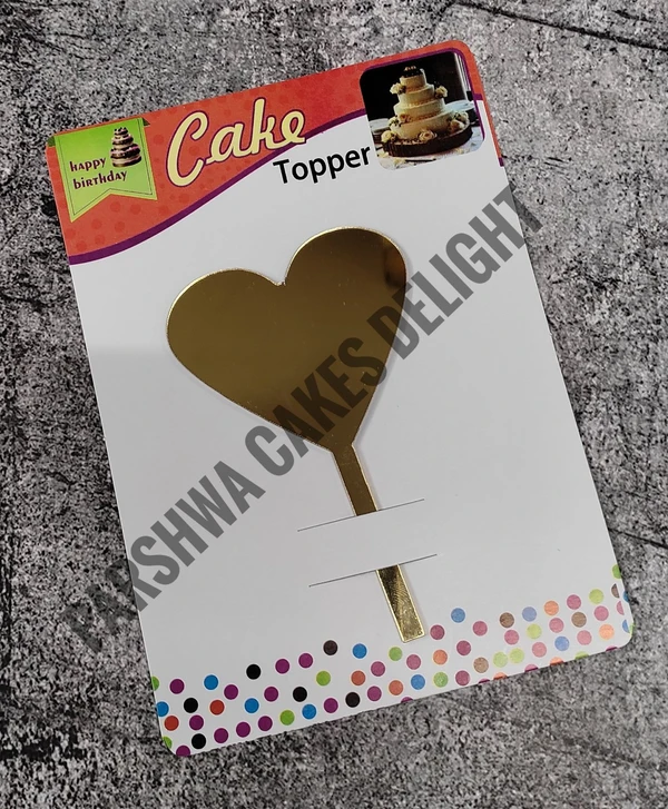 ACRYLIC TOPPER N - 4.5 INCHES, 74