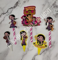 GLITTER THEME TOPPER - CHUTKI