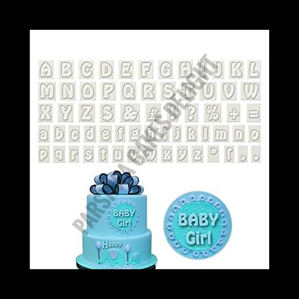 Anthony Upper & Lower Case Fondant Cutter Set