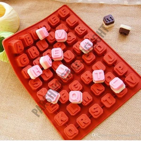 ALPHABET CHOCOLATE MOULD