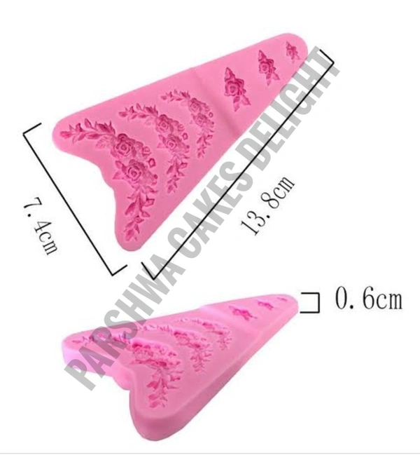 SILICONE FLOWER FONDANT MOULD