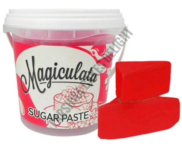 MAGICULATA SUGAR PASTE - VALENTINO RED, 250G