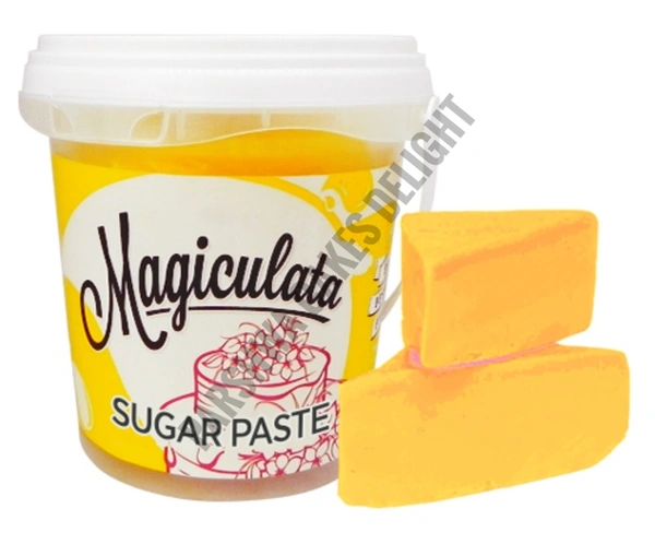 MAGICULATA SUGAR PASTE - EGG YELLOW, 250G