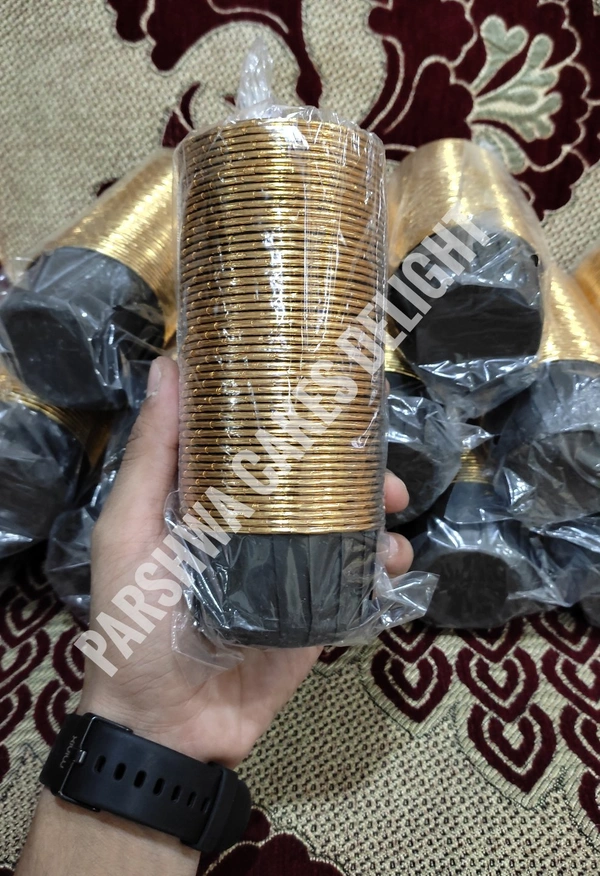 Metallic Foil Paper Cake Baking Cups  - BLACK, 50 PCS