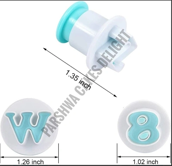 UPPER CASE PLUNGER WITH NUMERICAL PLUNGER