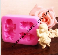 3 Sizes Sleeping Baby Silicon Mould