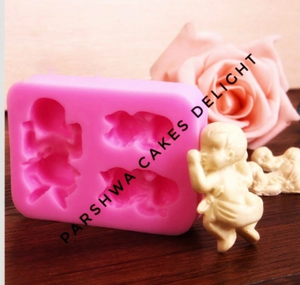 3 Sizes Sleeping Baby Silicon Mould